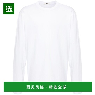 1h可退 香港直邮Tekla 女士 Sleeping 长袖T恤 LTSHWHWHITE