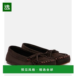 1h可退 香港直邮Paris Texas 女士 Indiana 流苏绒面革乐福鞋