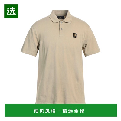 1h可退 香港直邮Belstaff 贝达弗 男士 Polo衫 brown棕色 舒适时
