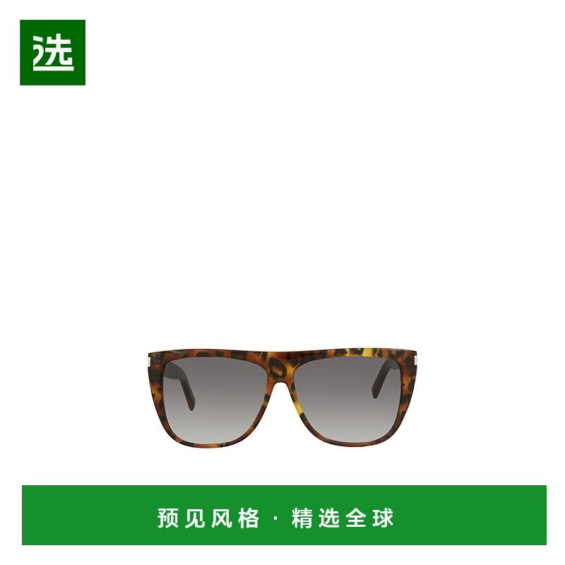 香港直邮Saint Laurent 徽标太阳镜 SL1