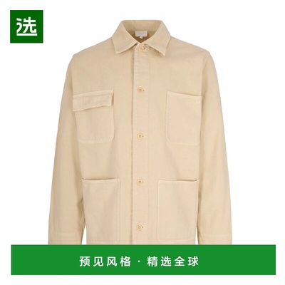 香港直邮A.P.C. 男士夹克 COGZVH32002BAG SS2026 浅棕色 长袖休