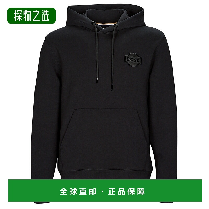 欧洲直邮BOSS 男士 SEEGER 131 卫衣 黑色