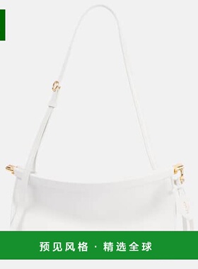 1h可退 香港直邮Alaïa 女士 Le Click 横款小号肩包 white白色 舒