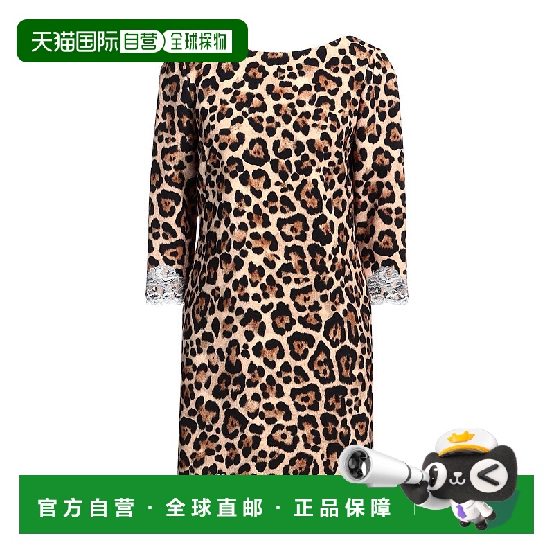 1h可退 香港直邮Blumarine 蓝色情人 女士 短款连衣裙 beige米色