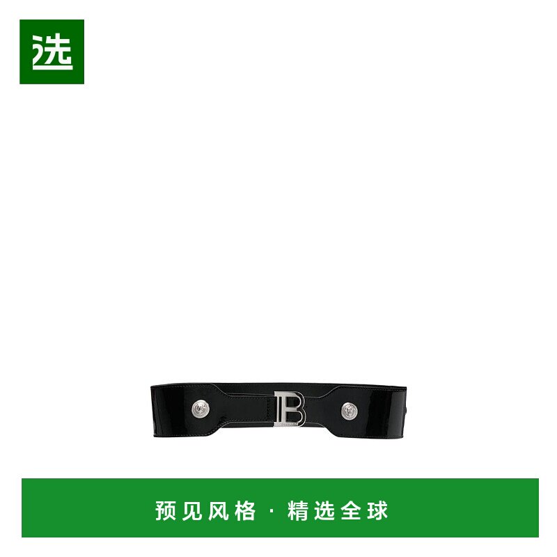 香港直邮Balmain logo扣环腰带 BT0A61Z1054