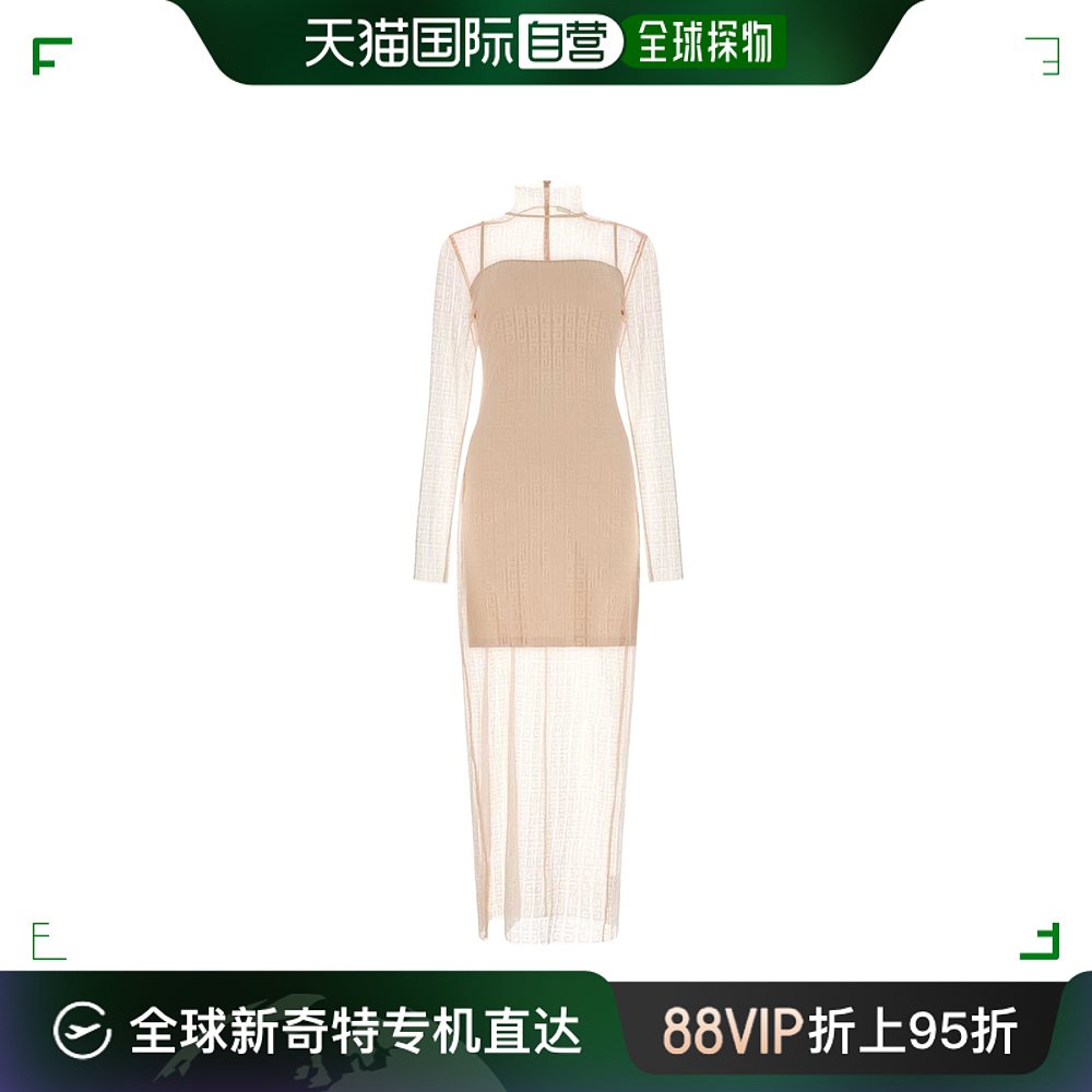 香港直邮Givenchy 4G图案连衣裙 BW21KL20ET-封面