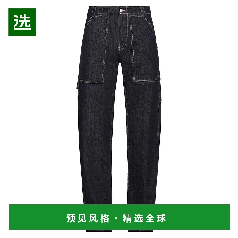 香港直邮mcqueen 亚历山大&middot;麦昆 男士 牛仔长裤牛仔裤直筒裤