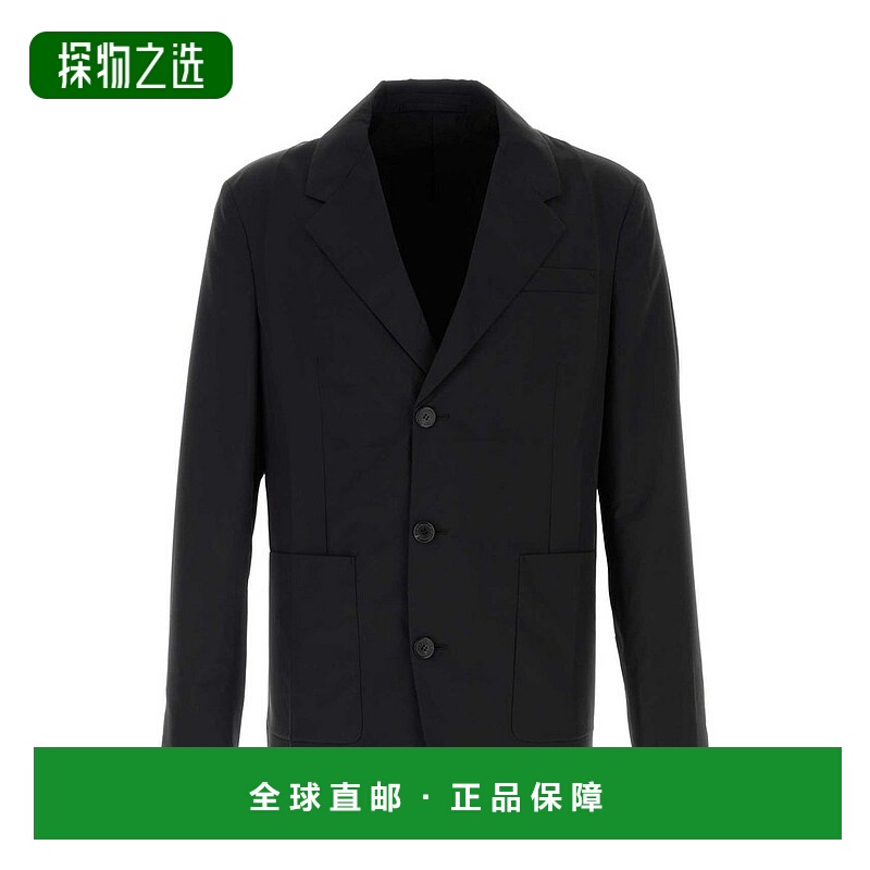香港直邮Prada 普拉达 男士 單排扣西裝外套 UGM334SOOO13L5