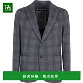 AW2024 香港直邮CIRCOLO 蓝色 西服 CN4553BLU 1901 男士