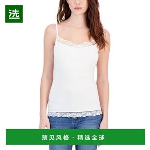 1h可退 【美国直邮】charter club 女士 背心吊带蕾丝上衣