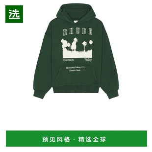 1h可退 香港直邮Rhude 男士 Thousand Palms 连帽衫 RHFW25HO0301