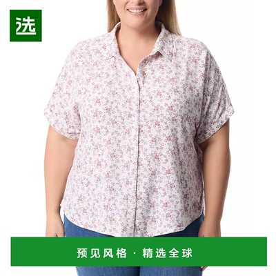 1h可退 【美国直邮】gloria vanderbilt 女士 衬衫短袖