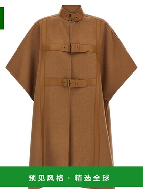 香港直邮TWIN SET 女士外套 252TP207311754 AW2025 驼色 Wool Ca