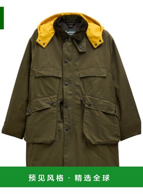 香港直邮Barbour 男士羽绒服 MCA1071BR53 AW2025 绿色 Barbour x