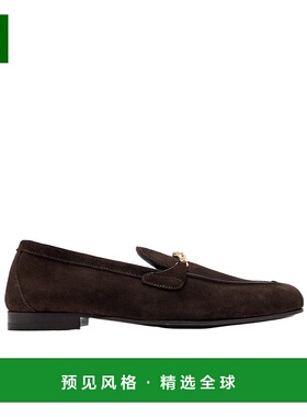 1h可退 香港直邮Versace 圆头乐福鞋 10198791A14489一脚蹬