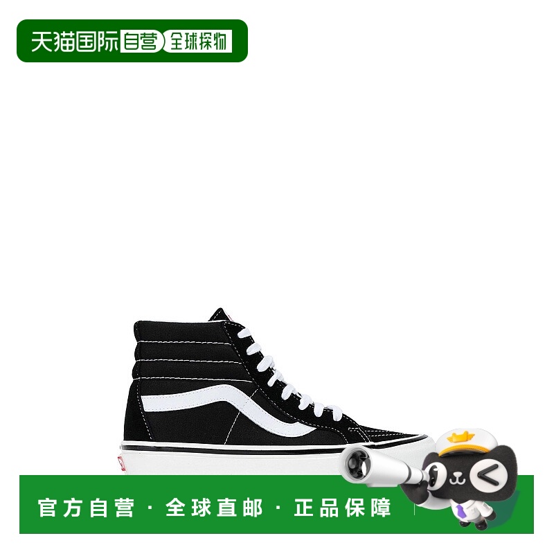 1h可退 香港直邮Vans 范斯 女士 运动鞋 black黑色 舒适时尚