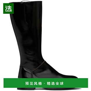 1h可退 【美国直邮】miista 女士 靴子过膝靴高筒靴漆皮正品时尚