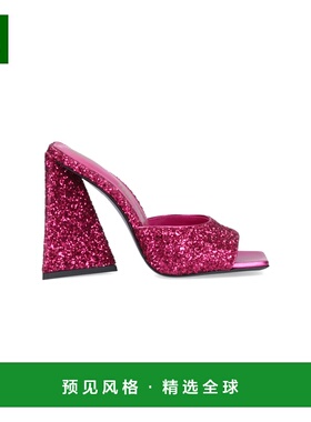 1h可退 香港直邮The Attico 女士 徽标高跟鞋 227WS000G001