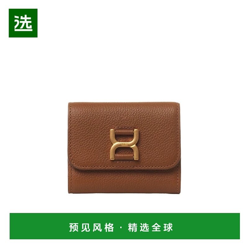 香港直邮Chloe Marcie 小号三折钱包 C23AP099I31