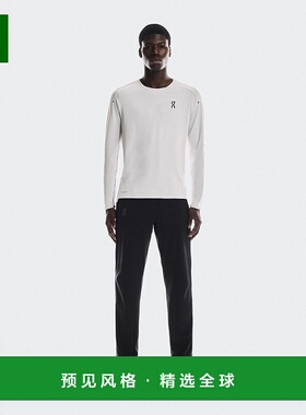 欧洲直邮On昂跑IKON系列男士黑色再生聚酯运动长裤运动裤卫裤