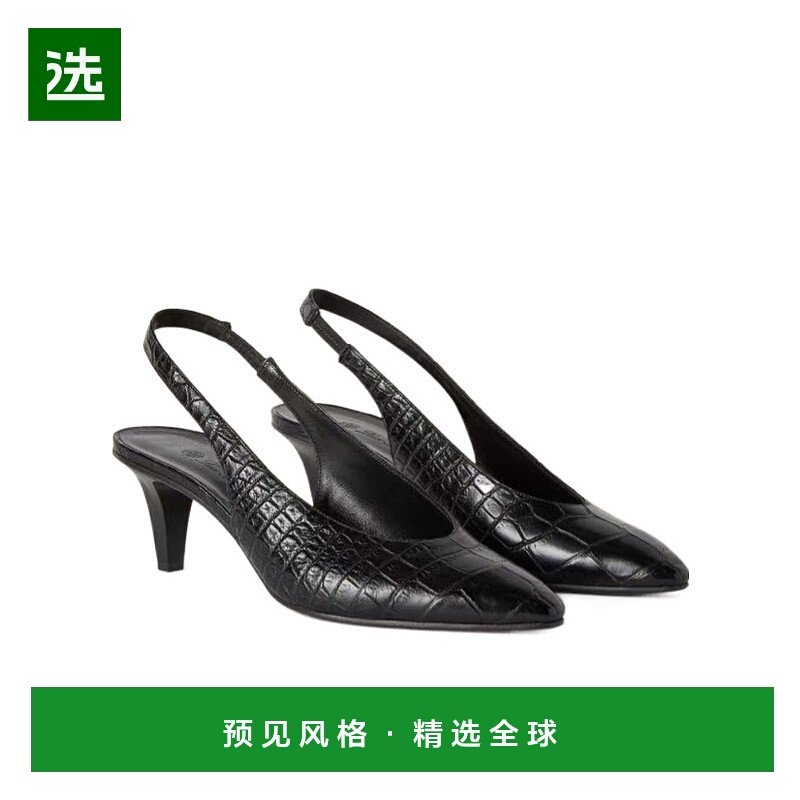 香港直邮Loro Piana Rebecca 露跟高跟凉鞋 FAN5367