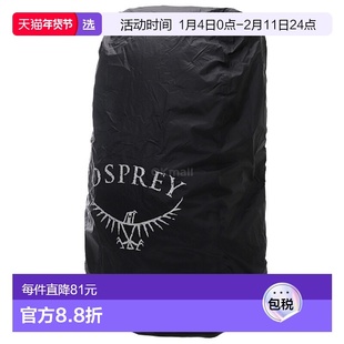 韩国直邮Osprey双肩包男女款黑色拉链时尚潮流简约百搭便捷徽标