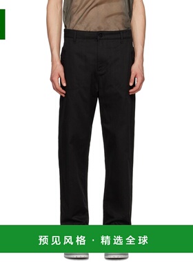 1h可退 香港直邮44 Label Group 男士 黑色 Prognoz Strap 长裤 B