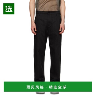 1h可退 香港直邮44 Label Group 男士 黑色 Prognoz Strap 长裤 B