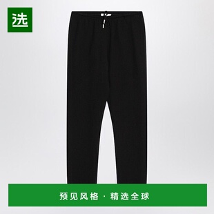 女士 Row TEO 黑色棉质羊绒裤 8330K628 1h可退 子 香港直邮The