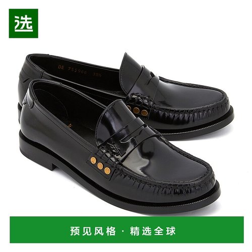 1h可退 韩国直邮saint laurent paris 女士 乐福鞋豆豆鞋女鞋单鞋