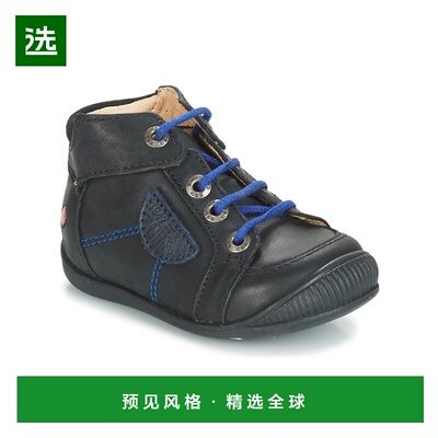 欧洲直邮GBB 男孩 RACINE 黑色 靴子童鞋