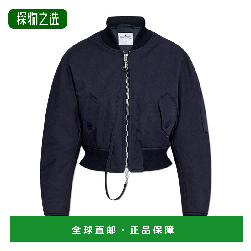 香港直邮Courreges 长袖休闲夹克 125CBL265PL0177