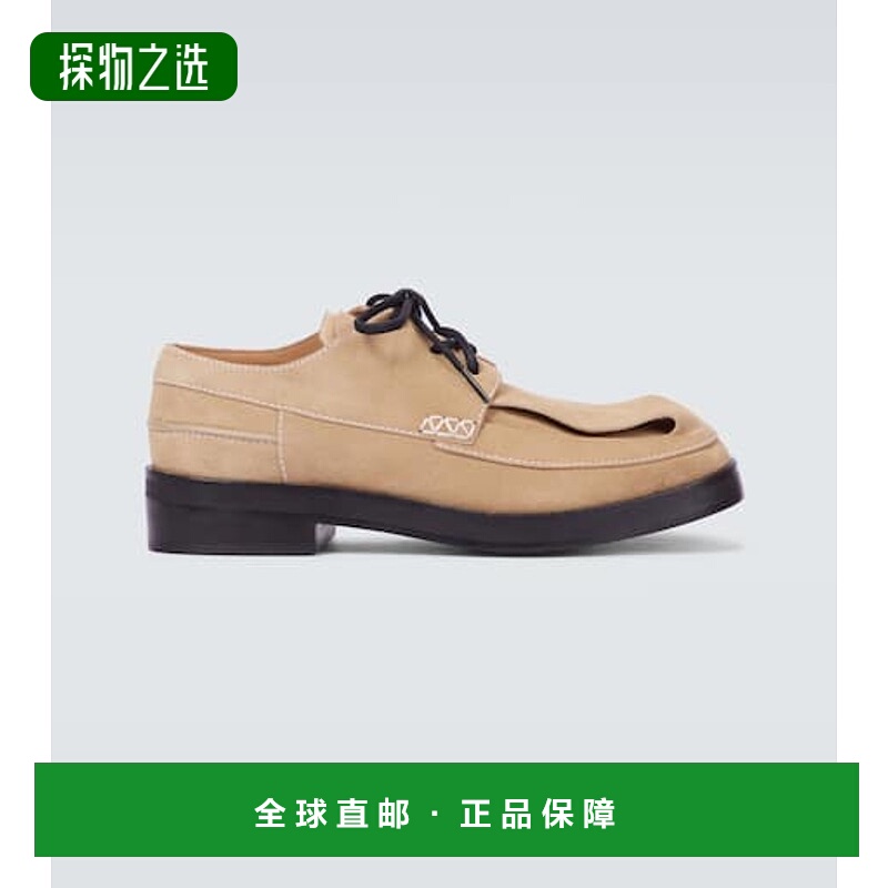 1h可退 香港直邮J.W. Anderson 男士 Loop 德比鞋 beige米色 舒适
