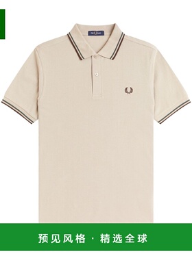 香港直邮FRED PERRY 男士POLO衫 FPM3600P5650A AW2025 白色