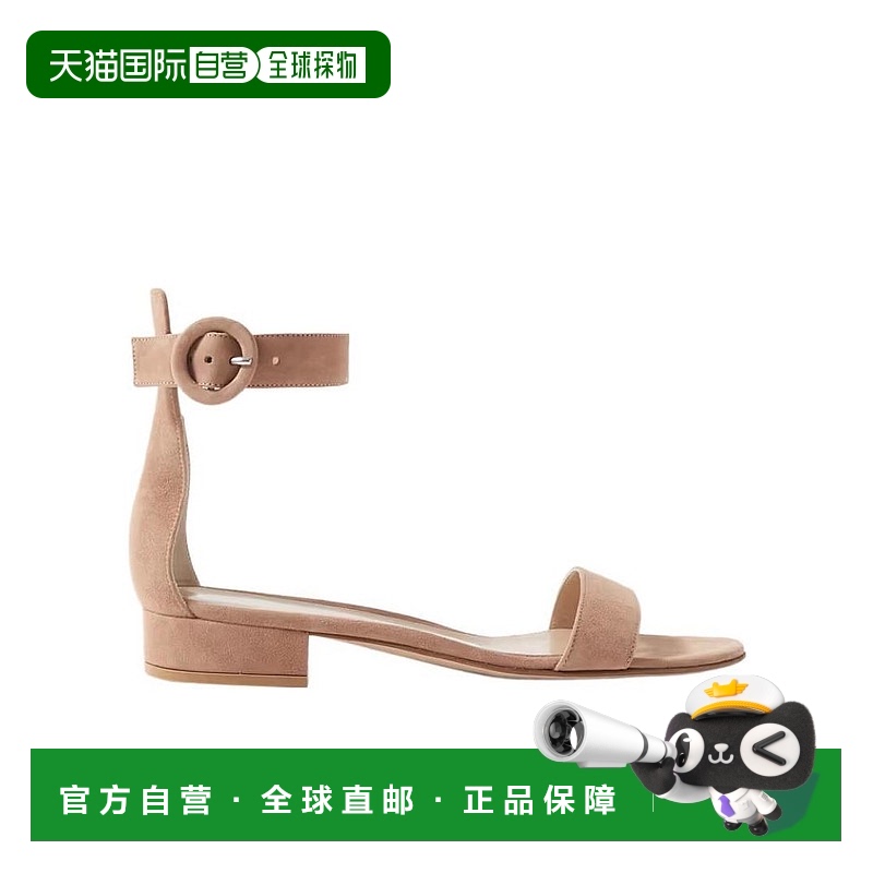 香港直邮Gianvito Rossi Portofino 20 搭扣凉鞋 G6035420RICCAMP