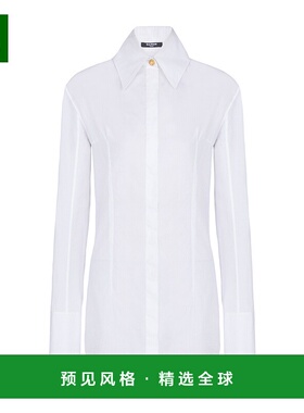 1h可退 香港直邮Balmain 长袖衬衫 GF1HS460CG22女装