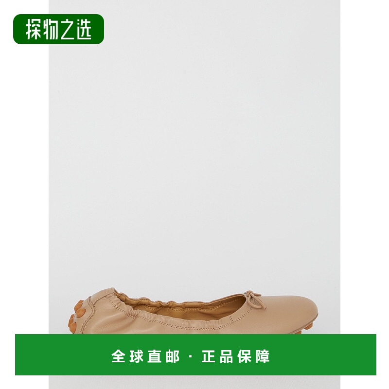 欧洲直邮TOD'S 女士芭蕾乐福鞋XXW76K0HD20SOMM033芭蕾舞芭蕾舞鞋