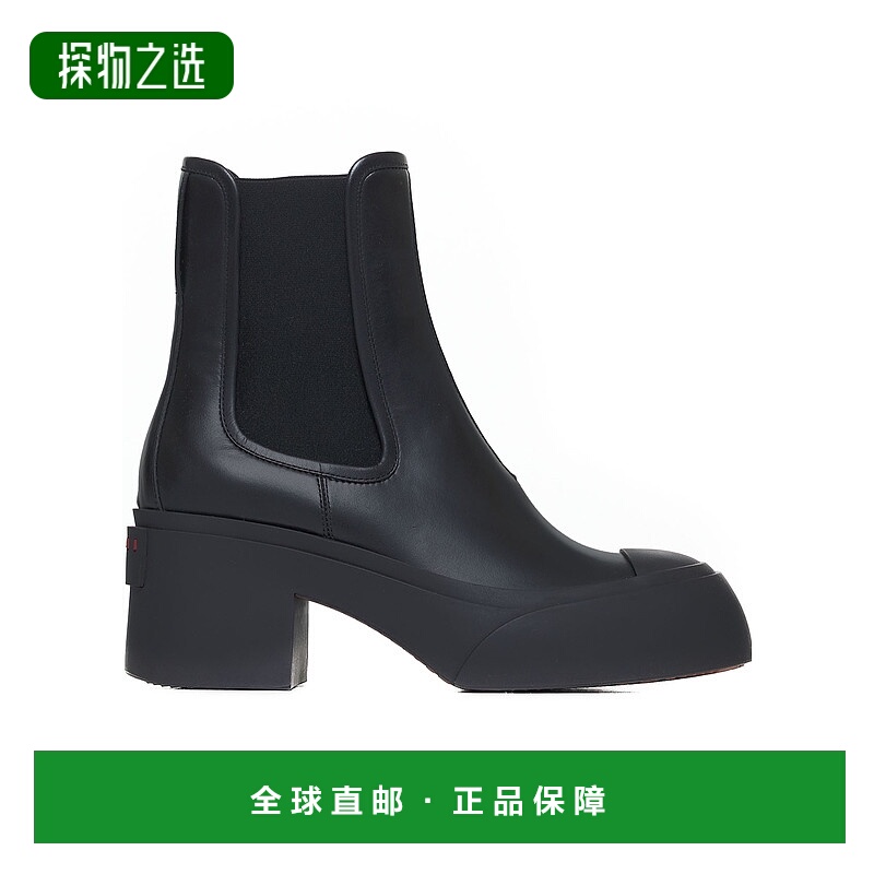 香港直邮Marni 粗跟切尔西靴 SNZW018740P2722