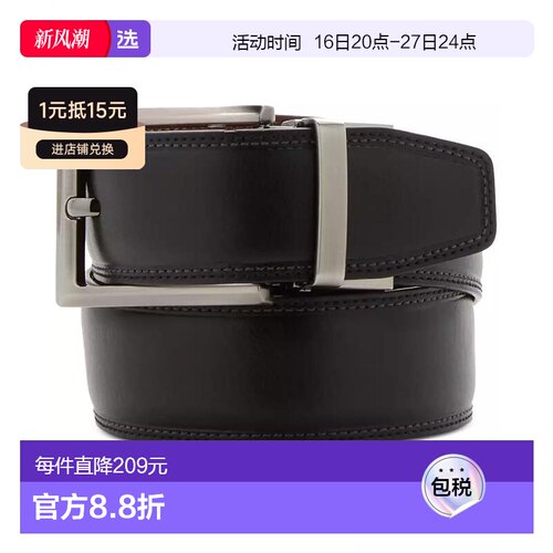 1h可退 【美国直邮】perry ellis 男士 腰带皮带