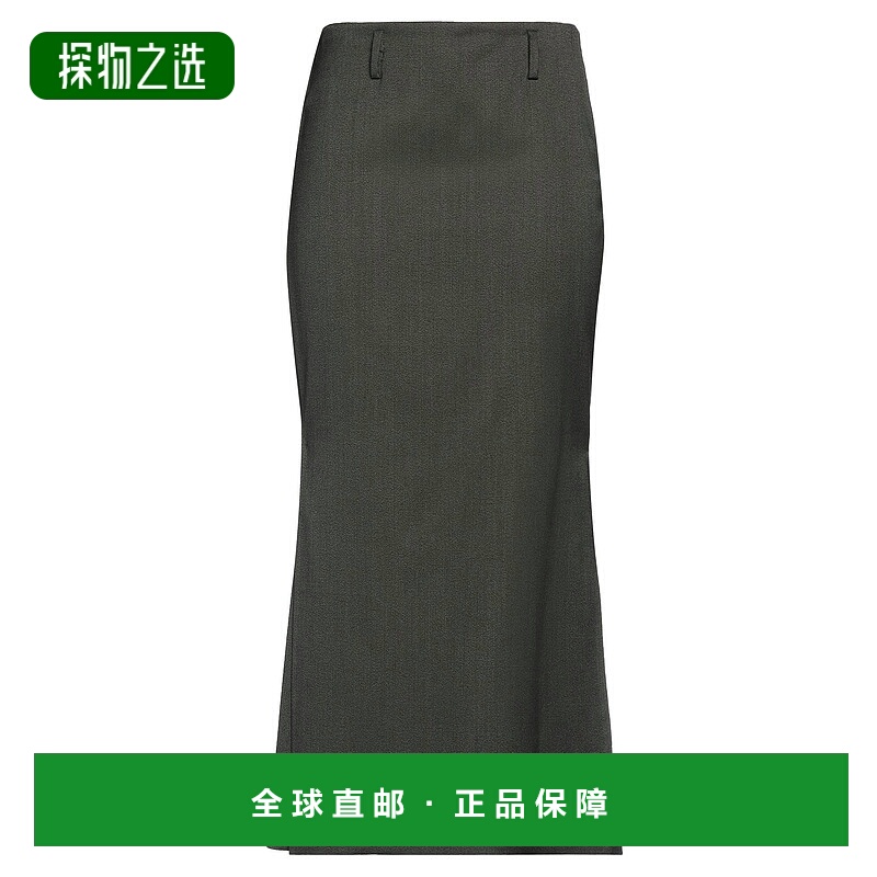 香港直邮Sportmax 斯宝麦斯 女士 长款半身裙 blue蓝色 舒适时尚