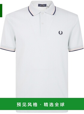 香港直邮FRED PERRY 男士POLO衫 FPM3600P55Z54 AW2025 白色