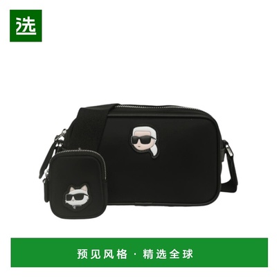 香港直邮KARL LAGERFELD 女士化妆包 A1W30127999 SS2024 黑色
