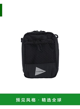 1h可退 香港直邮And Wander 男士 Wander Bags 黑色单肩包 574597