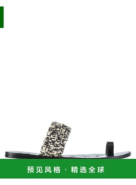 1h可退 香港直邮manebi 女士 人字拖 black黑色 舒适时尚