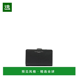 1h可退 香港直邮Gianni Chiarini 女士 黑色皮革钱包 PFWBW13757G