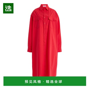 1h可退 香港直邮The Frankie Shop 女士 Carlen 棉质长款衬衫式连