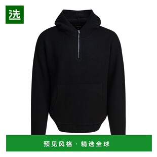 香港直邮STUSSY 男士卫衣 1172780001 SS2026 黑色 长袖针织衫