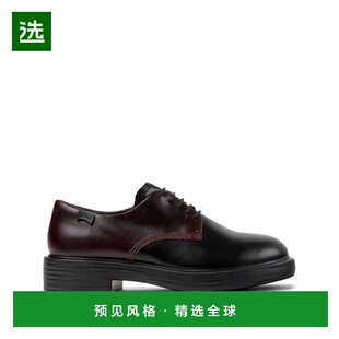 1h可退 香港直邮Camper 看步 男士 校园风休闲皮鞋 K201684021NEG