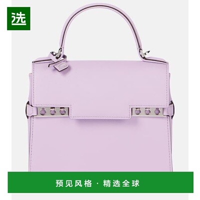 1h可退 香港直邮Delvaux 帝丽芙 女士 Tempête 小号皮革手提包