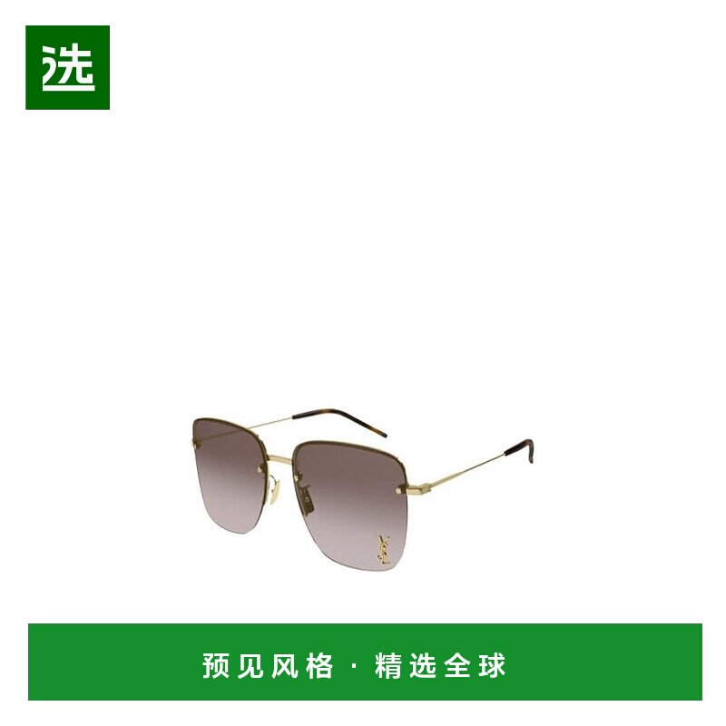 香港直邮Saint Laurent 徽标太阳镜 SL312